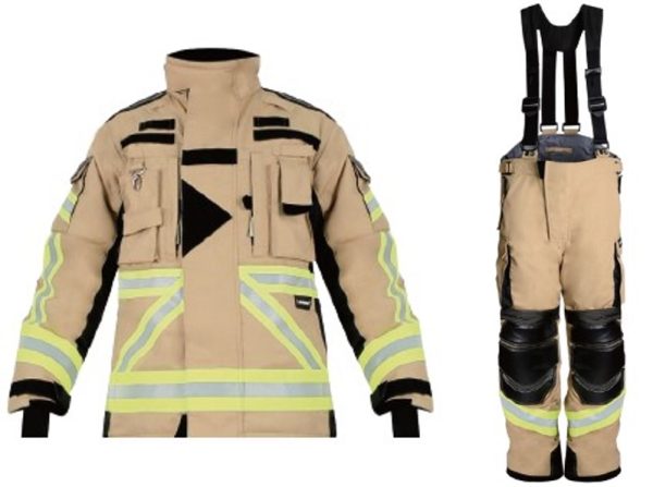 Uniforme Estructural modelo Protector Extreme Kevlar marca U.PROTEC