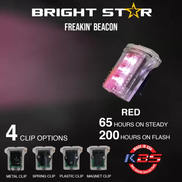 Linterna de seguridad, Freakin Beacon, Bright Star - Imagen 3